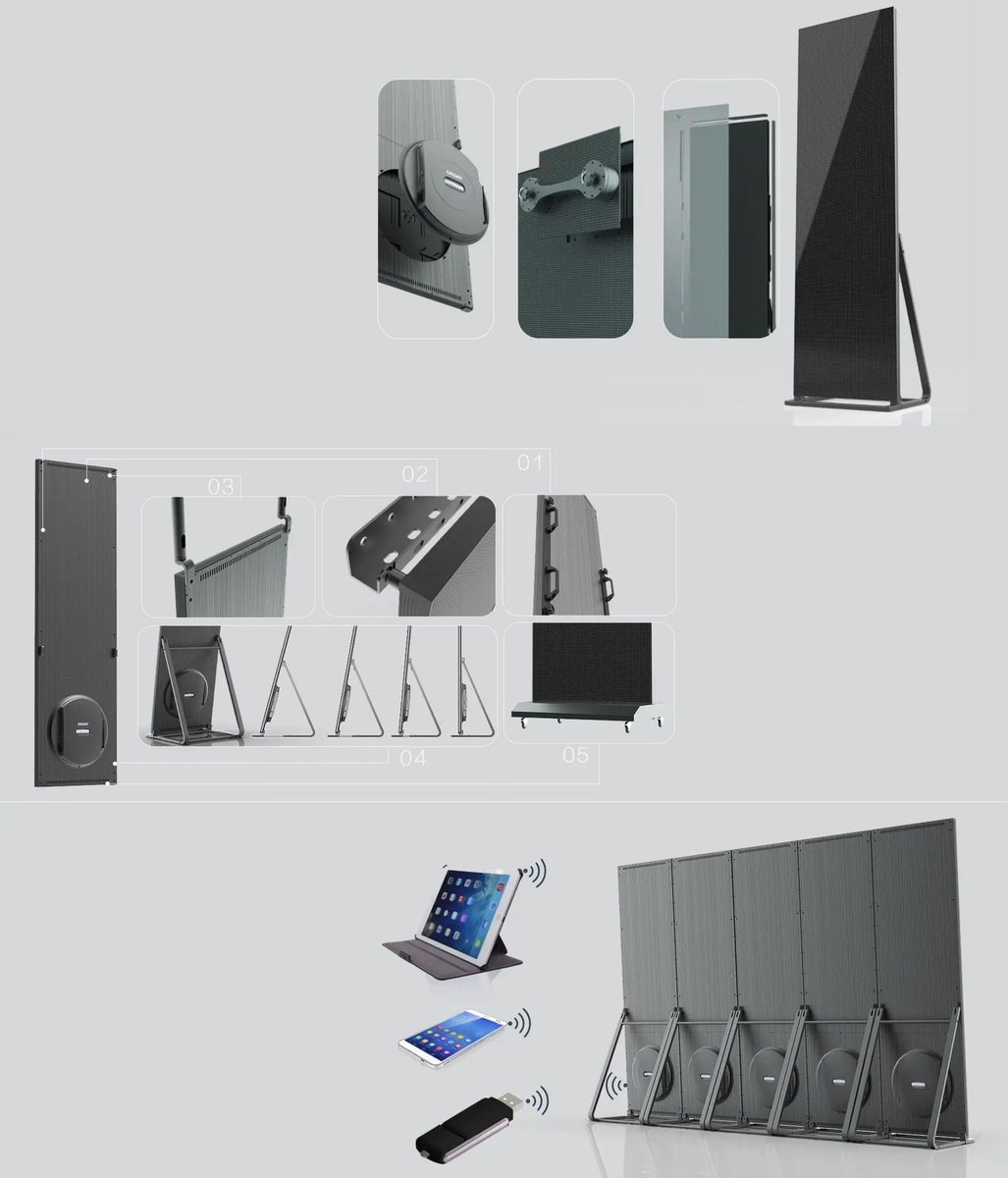 DesayDisplays's tweet image. 🌟 Check out Desay’s High-End Smart LED Poster A Series! Ultra-thin, high brightness, and smart control for the ultimate visual impact. Perfect for retail, events, and corporate settings. 

#DesayLED #ASeries #LEDDisplay #OutdoorAdvertising #RentalLED