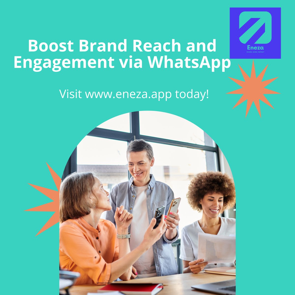 EnezaApp's tweet photo. Boost your brand's reach and engagement on WhatsApp with Eneza's status ads! Cost-effective and authentic, connecting you to African users. Place your ads with us today.
#Brandreach #WhatsApp #Eneza https://t.co/Xet44dOJdA