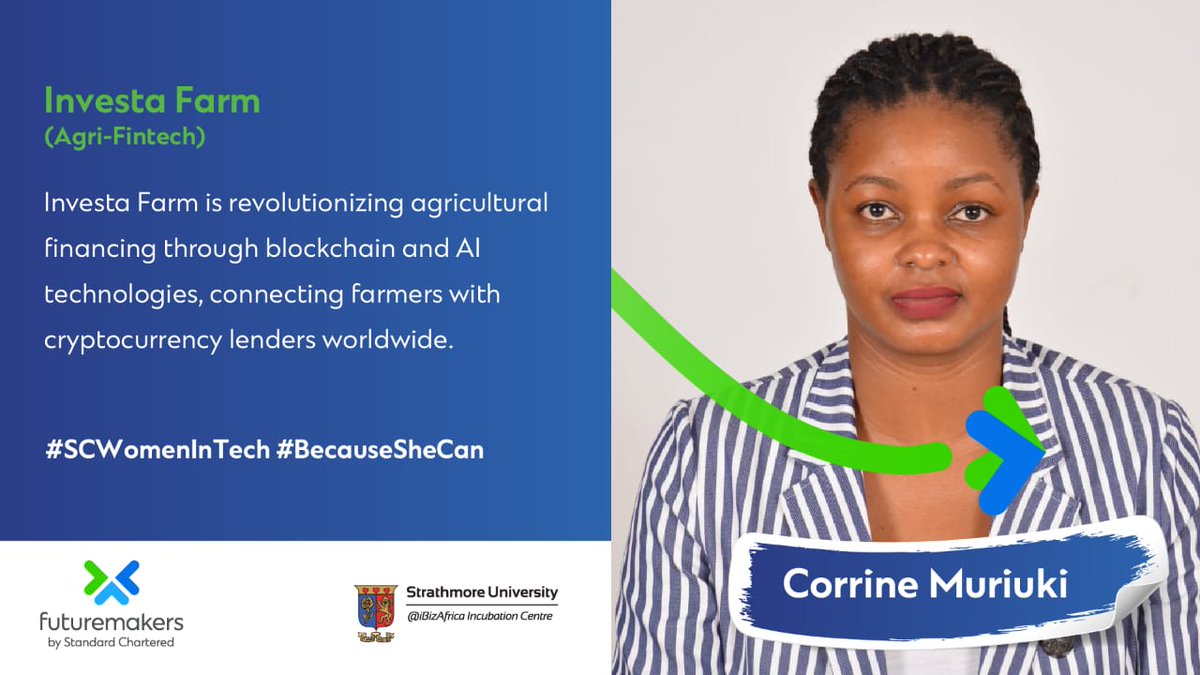 iBizAfrica's tweet photo. #SCWiT Startup Spotlight: @Investa_farm 🌱
Bringing a tech twist to farming! @Investa_farm uses blockchain and AI to connect farmers with crypto lenders globally. See how they're changing agricultural financing!
🔗https://t.co/qSnpQSkSK1
#BecauseSheCan #WITTop15 https://t.co/w54f5Tz68S