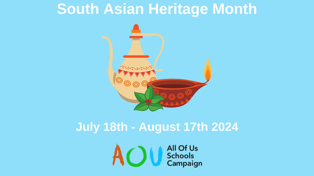 AllofUsFilm's tweet photo. This #SouthAsianHeritageMonth marks 5 years of this vital celebration of the diverse, rich heritage of South Asian communities. This year's theme is #FreeToBeMe - a message all young people deserve to hear in their classrooms &amp; beyond. Follow @SAHM_UK to get involved. https://t.co/IQ14SlLY1c