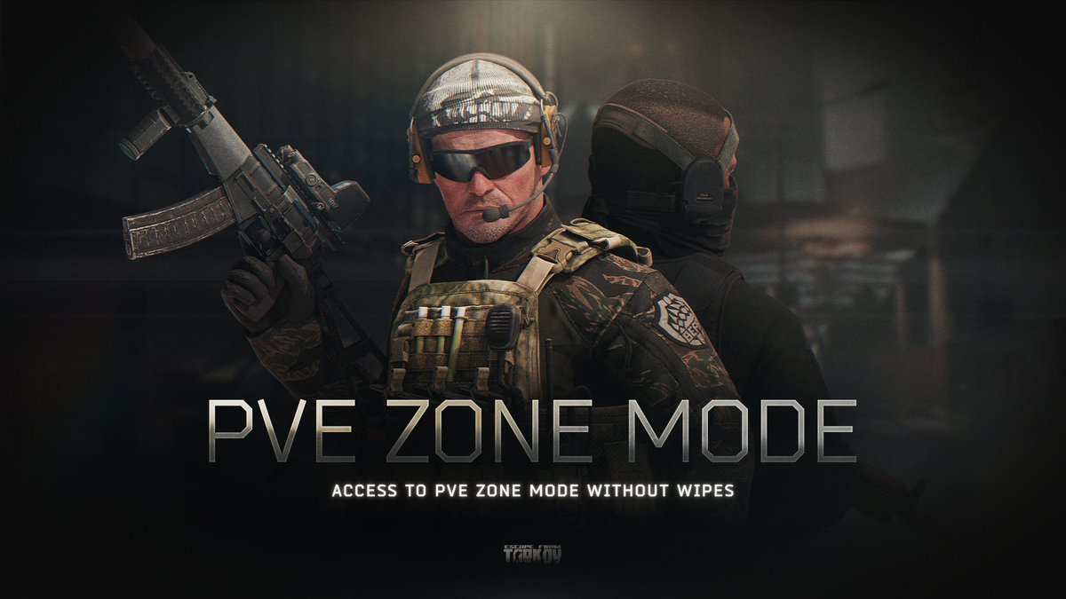 PVE ZONE for #EscapefromTarkov is now available for purchase on the "Expansions" page.

The game mode saves the progress; your PVE-character will not be reset following further wipes.

Owners of Edge of Darkness and The Unheard Edition editions already have access to this game