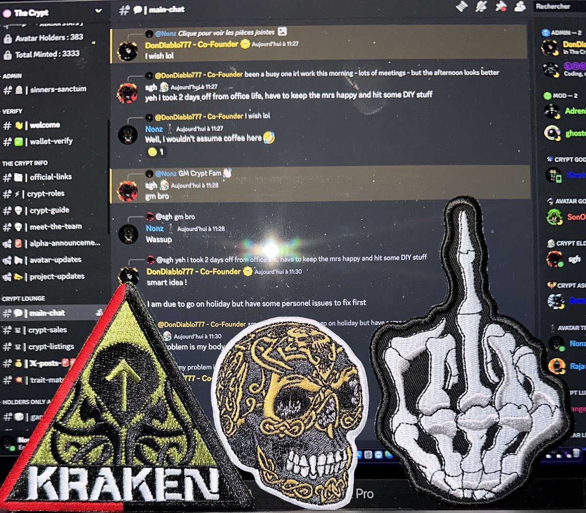 Nonzwashere's tweet image. GM
Happy Thursday everyone
Give yourself a favor and grab a @TheCrypt_Nfts OG or Avatar from the @opensea floor ! (links in their bio)
Almost 10 sales per day
Things are gettin hot 
TGC, 3D Game, $Crypt, IRL merch and most important, one of the greatest group
#CryptNFT #TheCrypt