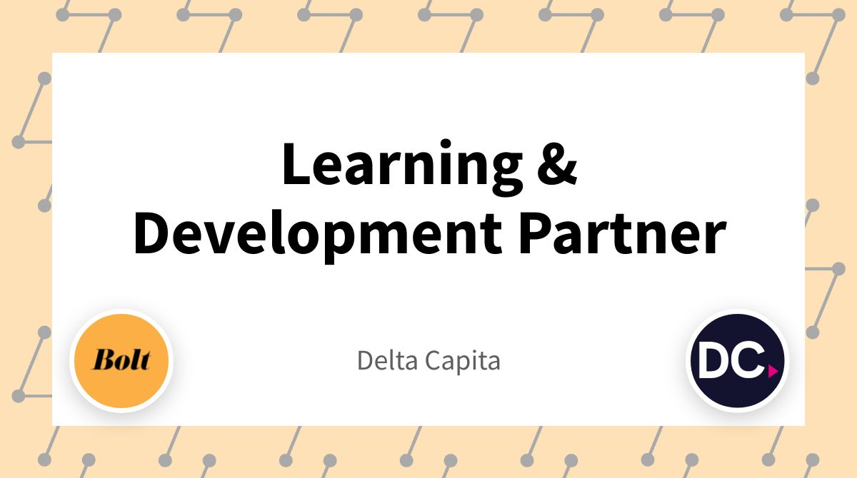 Now hiring! Learning &amp; Development Partner at Delta Capita - 📍London  - Apply on our website or browse through 1,000s of FE, Skills &amp; Learning jobs hiring right now 🙌buff.ly/3Lqktvd