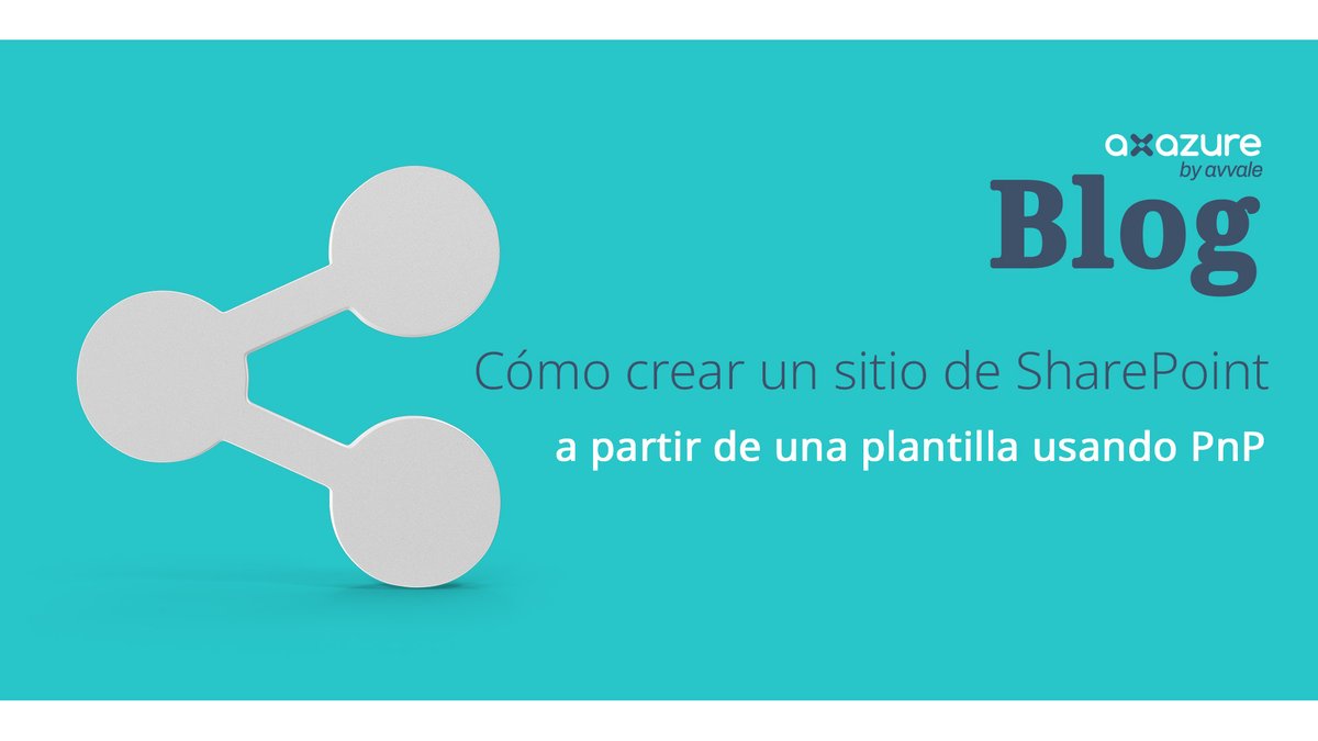 ¿Buscas eficiencia en SharePoint? 🔍 Aprende a usar PowerShell y PnP para crear y aplicar plantillas con Carolina Sierra. ¡Optimiza tu tiempo ; )! ⏱️

➡ axazure.com/como-crear-un-……tilla-usando-pnp

#TechTips #SharePoint #Automatización #ModernWork