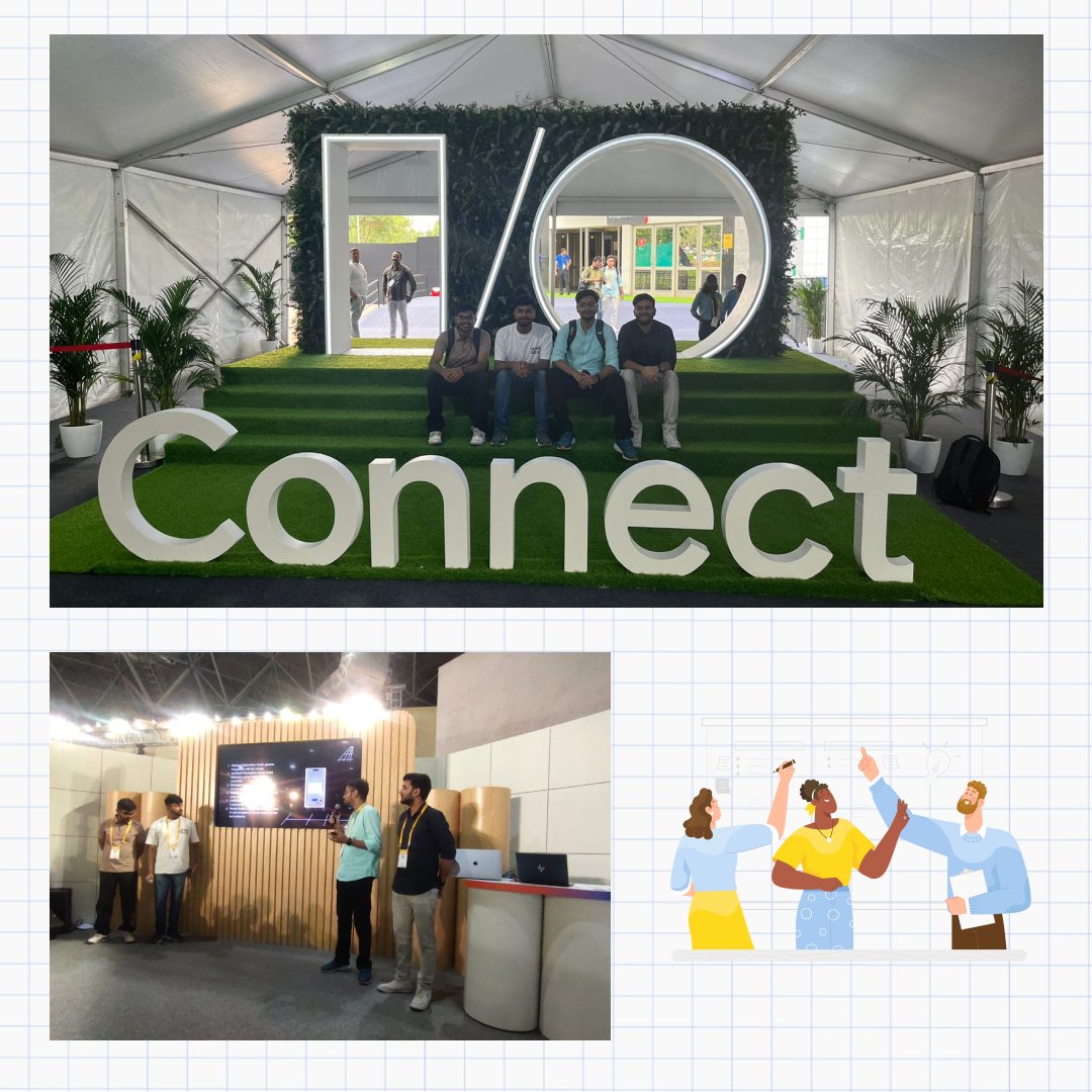 GDSC_NITD's tweet photo. Priyanshu Agarwal's Saheli team included three other NIT Jalandhar. They took part in the Google Solution Challenge 2024 and placed top 2 in India, and the best 10 of the teams worldwide.They participated in the July 17, 2024, Google I/O Connect, which was held in Bengaluru. https://t.co/a1pJxz8UdP