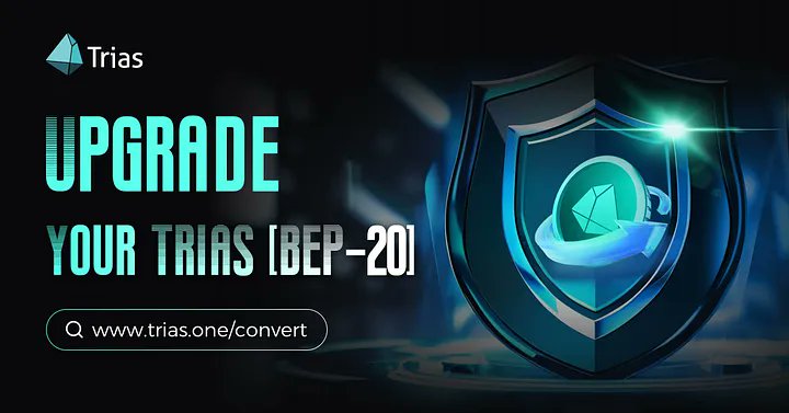 triaslab's tweet photo. The upgrade swap for $TRIAS (BSC) tokens is live and functional!🚀
👉https://t.co/qEFBSQNTv0

Elevate your $TRIAS experience by upgrading to the new contract today. Don’t miss this opportunity to upgrade your $TRIAS (BEP-20)!

Need assistance? View the tutorial or contact us anytime. We're here to help!
📖 https://t.co/KBh5UApacW

Thank you for your support and awesomeness!❤️

END OF TWEET – Stay vigilant against fake accounts and phishing URLs!⚠️