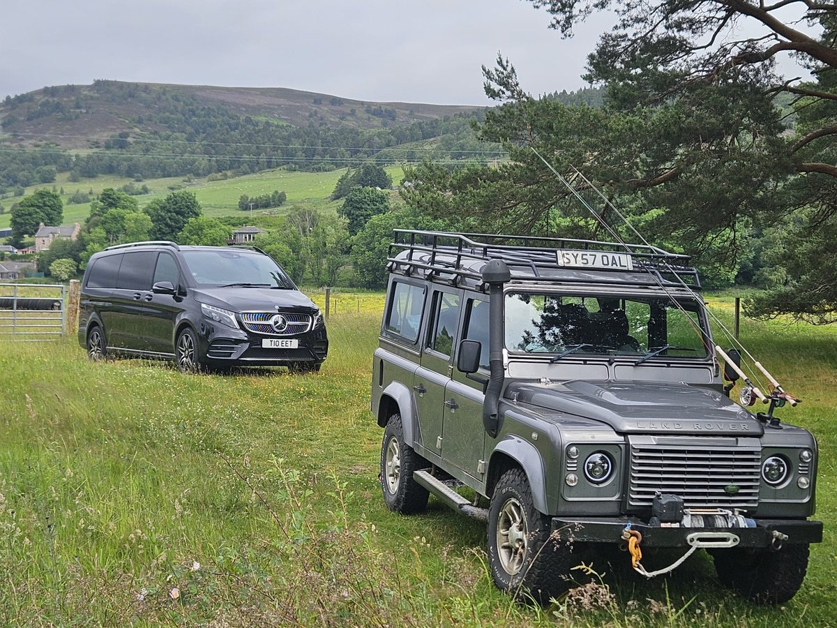 EdExecTravel's tweet image. We were soaking up the majestic surroundings of the Balmoral Estate recently, with guests from the U.S enjoying some fly fishing.

#EdinburghExecutiveTravel #DrivesWithDistinction #BalmoralEstate #FlyFishing #Clients #LuxuryTravel #LuxuryTours #ToursOfScotland #ScottishTours