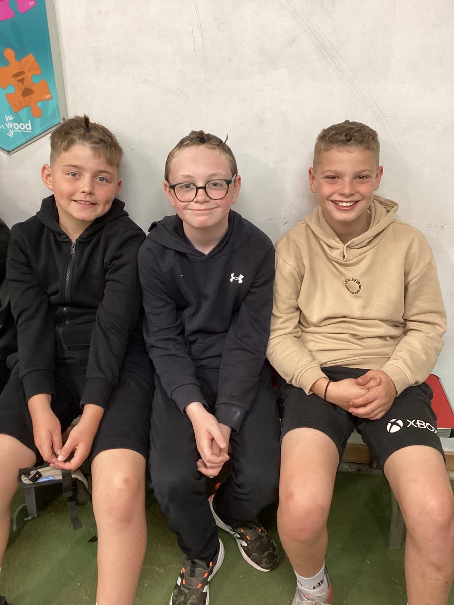 Smiling faces , we are having so much fun at Robinwood