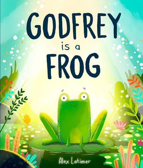 PNorfolk_BookRe's tweet photo. Little ones will jump for joy when they get their hands on @almaxlat’s #GodfreyisaFrog a delightful picture book charting the ups and downs of a frog’s life cycle @oxfordchildrens https://t.co/Q3R0Pty5D8 Review also @leponline later this week! https://t.co/w874F3HTKy