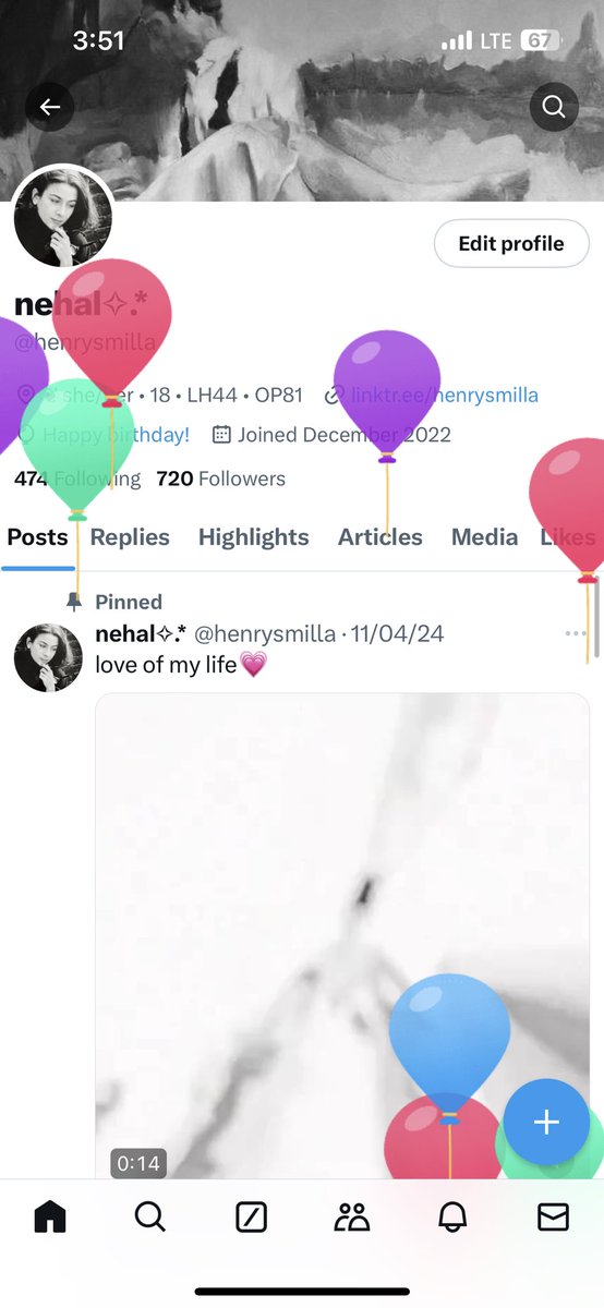 back for birthday bitches !!