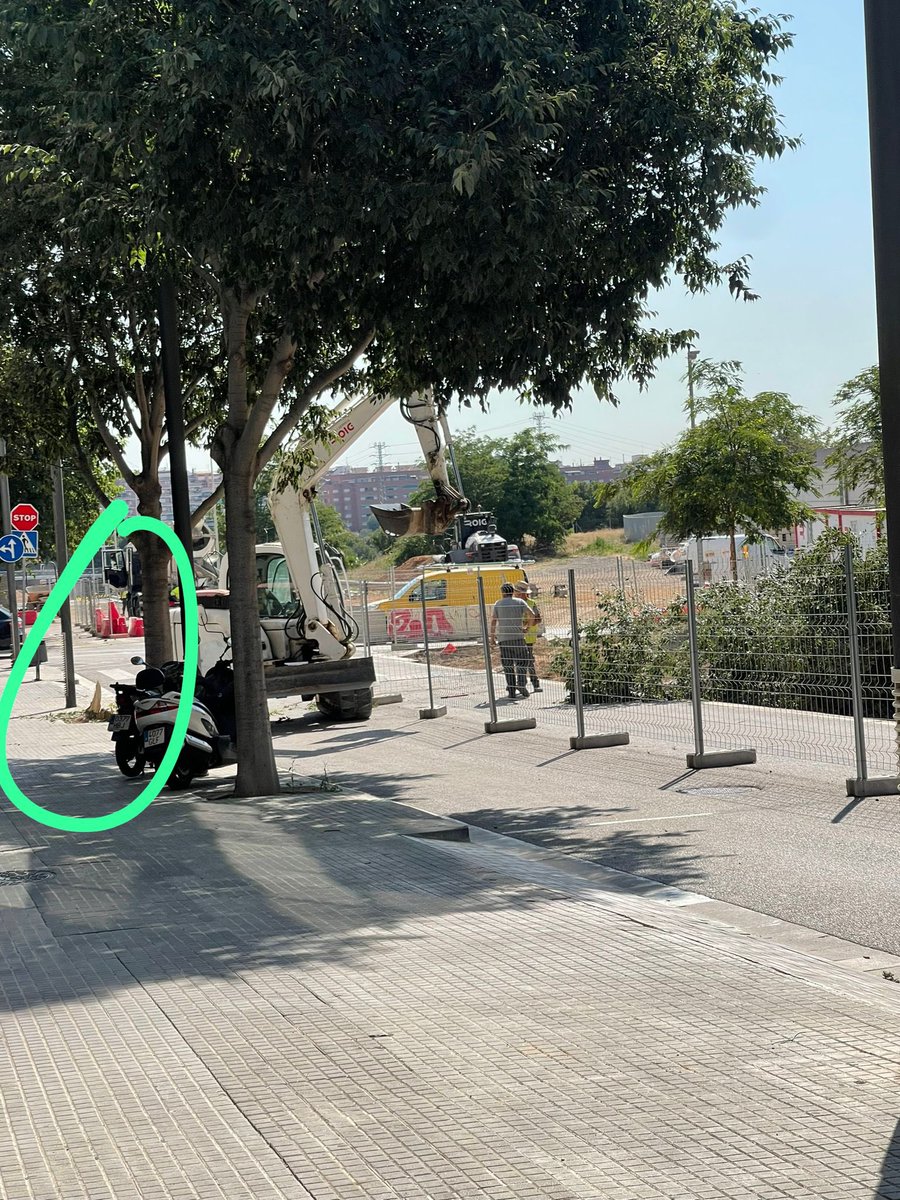 Lordley123456's tweet photo. @socpilardiaz @ajesplugues @ClaudiaAcebron @eduardsanga Pues con los vecinos de la calle sant jordi te estás luciendo. Están arrancándo árboles y quitando zona verde todo para hacer una mega vía por la que pasarán más de 14.000 vehículos diarios. https://t.co/KTmB26ZuOP