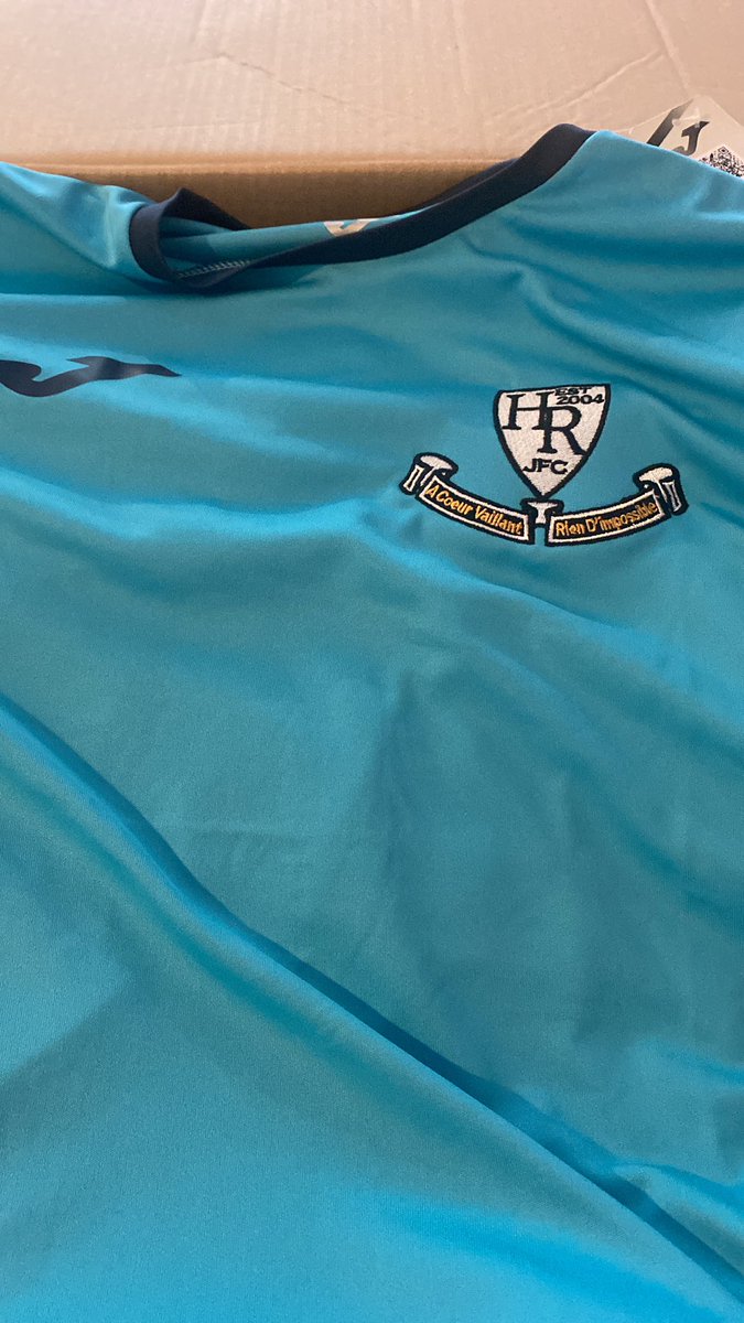 Kits ready for the new season 
Heath rangers open age