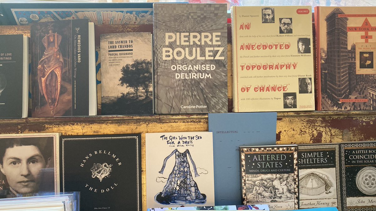 Tanya Peixoto (@bookartbookshop) on Twitter photo Congratulations <a href="/carolinefrmus/">Caroline Potter 🇪🇺</a> for your new book “Pierre Boulez - Organised Delirium! I have dipped in a few times and it’s beautifully written. Nice to see Alastair Brotchie mentioned in it too!! Congratulations <a href="/carolinefrmus/">Caroline Potter 🇪🇺</a> for your new book “Pierre Boulez - Organised Delirium! I have dipped in a few times and it’s beautifully written. Nice to see Alastair Brotchie mentioned in it too!!