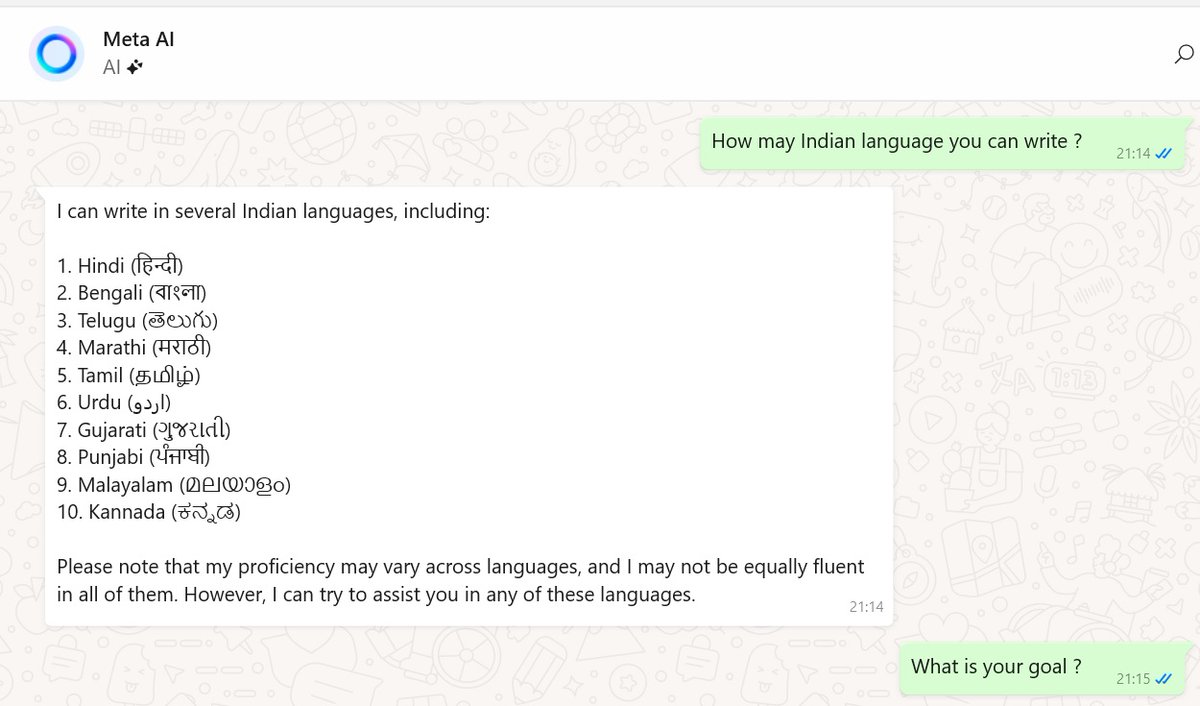 Keval_IM's tweet photo. While we fight for north-south , Hindi-English and more.
Same time , In not a parallel universe .
#MetaAI #togetherness #Reservation #bharat #India #AI #trump #nifty #NASCOM #Karnatakabill https://t.co/KpHRXdIr4L