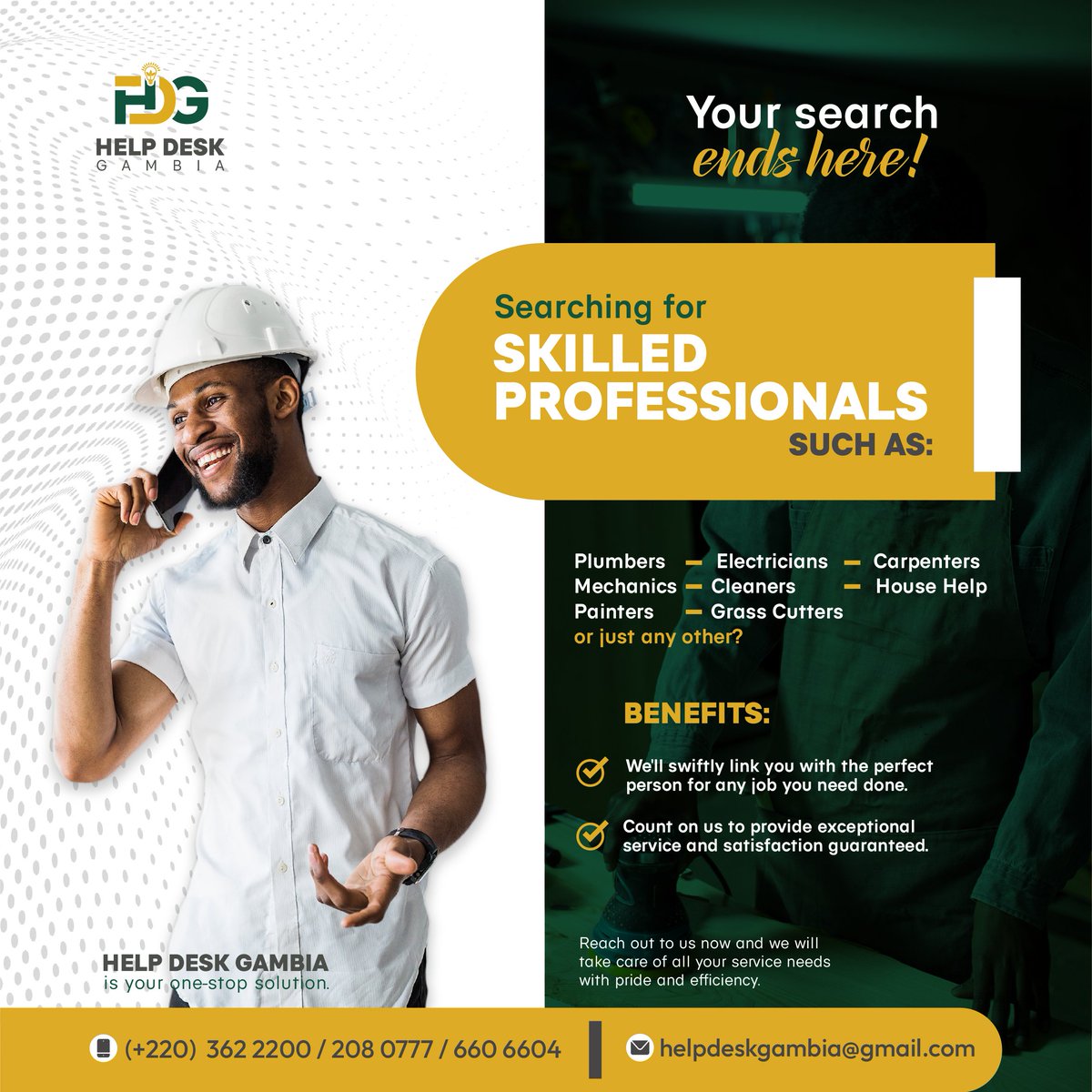 JOsDesign1's tweet photo. Check out our latest brand design for @Helpdeskgambia, showcasing our passion for creativity and commitment to crafting memorable brands.

Elevate your brand with us today!

#BrandIdentity #branding #graphicdesign #socialmediadesign #helpdeskgambia #staffidentitycard https://t.co/R5f0pYzxkT