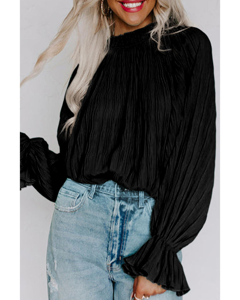FactoryDirectau's tweet photo. ❣️ Womens Long Sleeve Top Black Pleated Flared Cuff Blouse - M ❣️ 
by  🅲🅷🅴🅴🅺🆈 🆇  Shop Now➡️https://t.co/dEp29Plvwe
#cheekyx #womens #fashion #womensfashion https://t.co/Paosyk7QZC