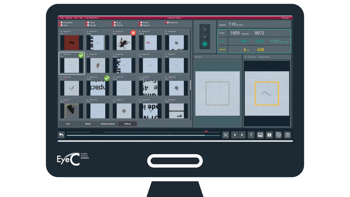 EyeC set to Showcase AI-based Inspection Technology at LabelExpo Americas 2024 dlvr.it/T9mC7H