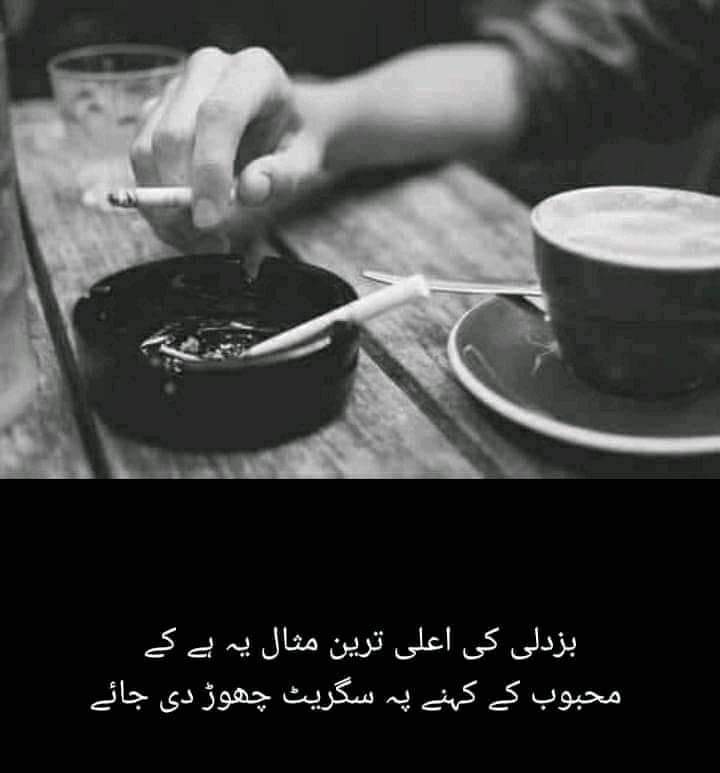 Pervaiz51's tweet photo. بزدلی کی اعلیٰ ترین مثال یہ ہے کہ محبوب کے کہنے پر سگریٹ چھوڑ دی جائے.. https://t.co/BnF3euMbOT