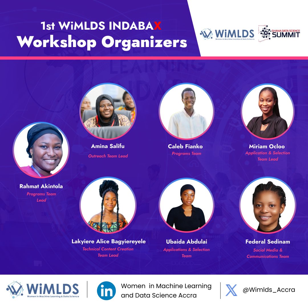 Ghana Data Science Summit (IndabaX Ghana) (@ghdatascience) on Twitter photo Day 2 Workshop & Tutorial Day :
<a href="/WiMLDS_Accra/">WiMLDS Accra</a>
Do share your comments and insights.
#GDSS2024 #IndabaXGhana24
x.com/WiMLDS_Accra/s… Day 2 Workshop & Tutorial Day :
<a href="/WiMLDS_Accra/">WiMLDS Accra</a>
Do share your comments and insights.
#GDSS2024 #IndabaXGhana24
x.com/WiMLDS_Accra/s…