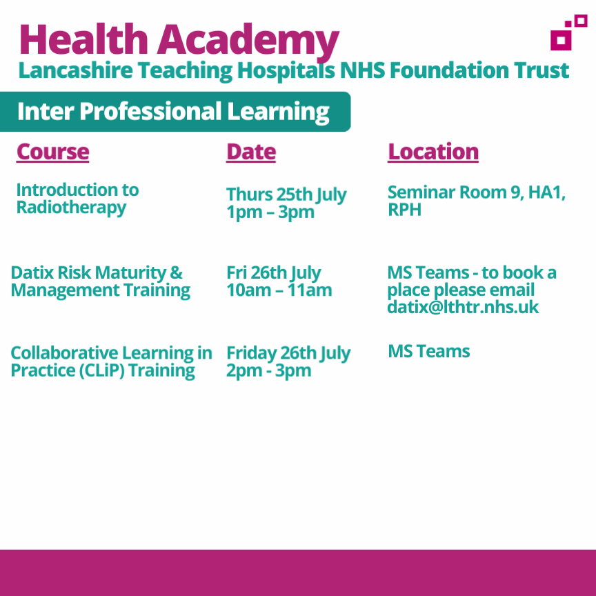 Placement Expansion Support Team -PES@lthtr.nhs.uk tweet media