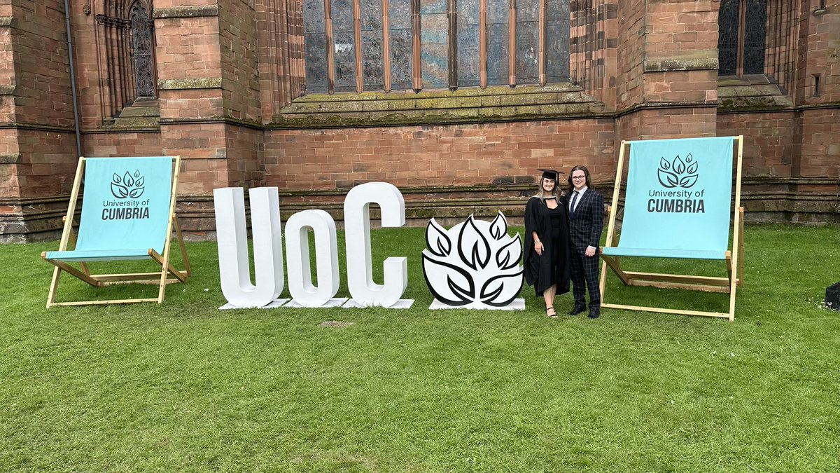 EilidhOTS's tweet photo. Graduation 2024! What an amazing 3 years with the best bunch of people! Onto the next adventure now🥂👩🏼‍🎓 #Graduation2024 #wearecumbria #OT https://t.co/Qhd8LVaZ57