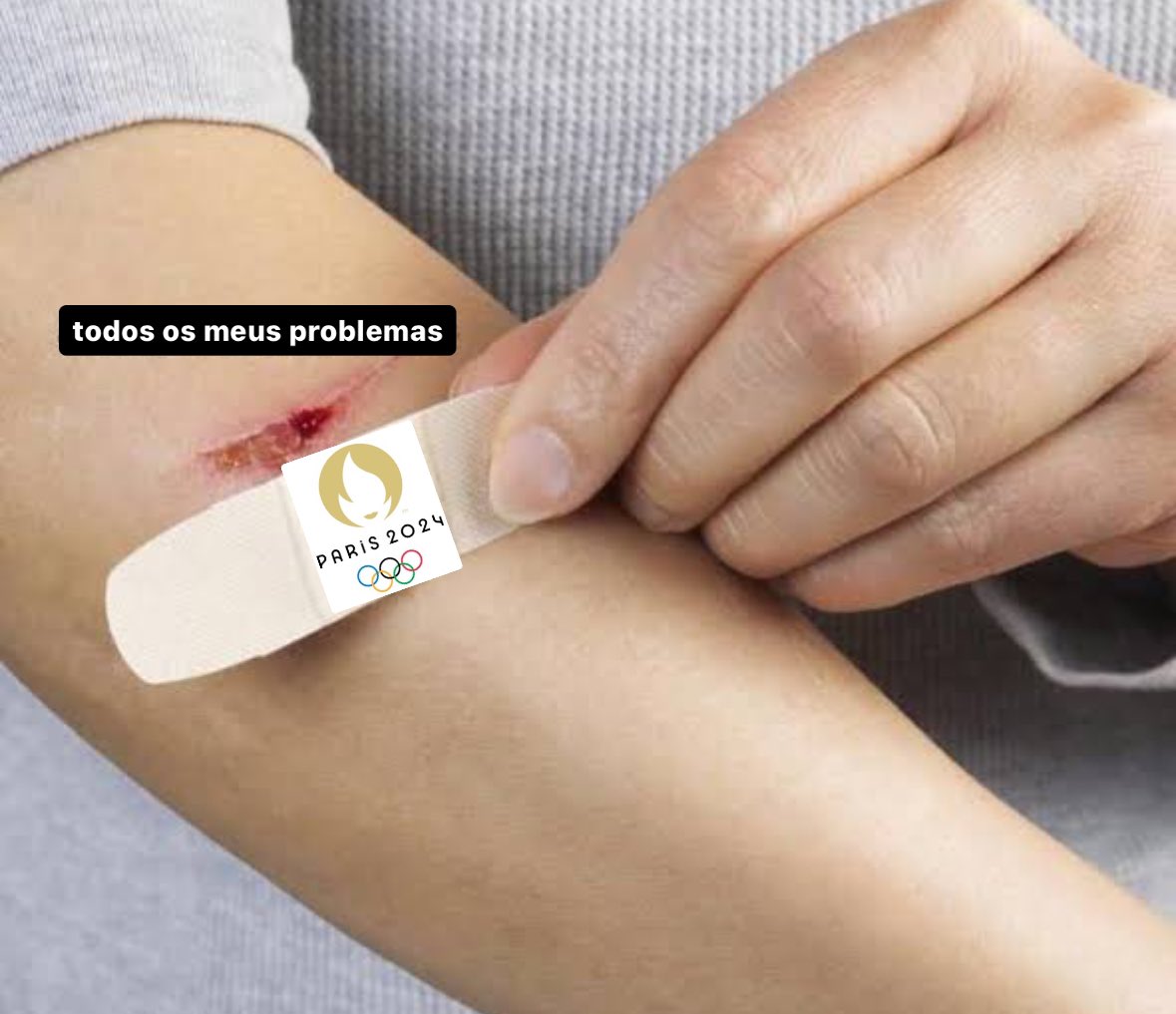 centralzrg's tweet photo. nada é capaz de diminuir minha felicidade porque faltam apenas 8️⃣ dias para as olimpíadas de paris https://t.co/dfJ0kz60Ex