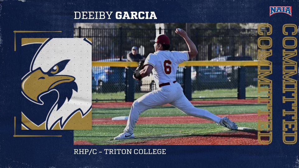 🚨Commitment alert 🚨

We are excited to welcome RHP/C - Deeiby Garcia - from Triton College to the Eagle family 🦅

#flyeagles #jubb