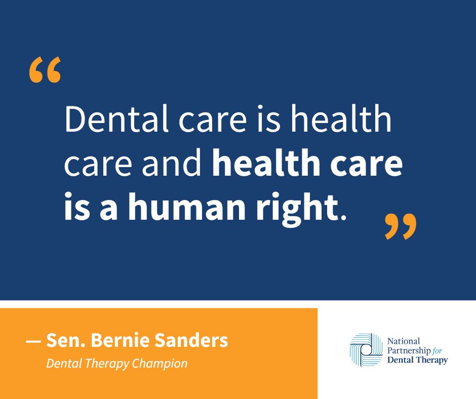 GoDentalTherapy's tweet photo. With millions of adults and children struggling to meet their oral health needs, it is more important than ever to find accessible, affordable solutions. 

Dental therapists can help.

Learn more: https://t.co/1nmOFdxwLx

#GoDentalTherapy https://t.co/XQ0dfg1AKC