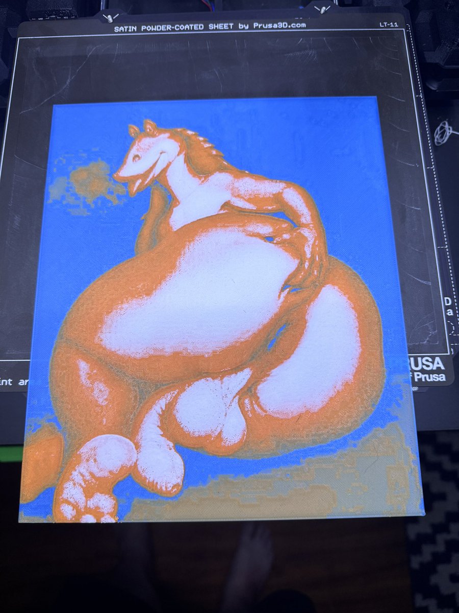 murphnturff's tweet photo. Learned how to print lithophanes with my 3d printer. Needless to say, the results speak for themselves. https://t.co/E9UKla6TSe