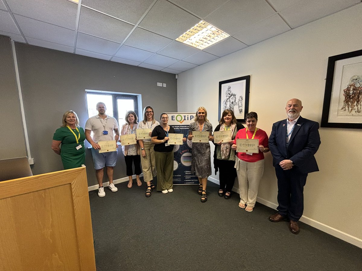 EQIiP_HywelDda's tweet photo. Congratulations to GGH Pressure Damage and Breast Cancer! Llongyfarchiadau!

#EQIiPCelebration https://t.co/0IXMamqBv0