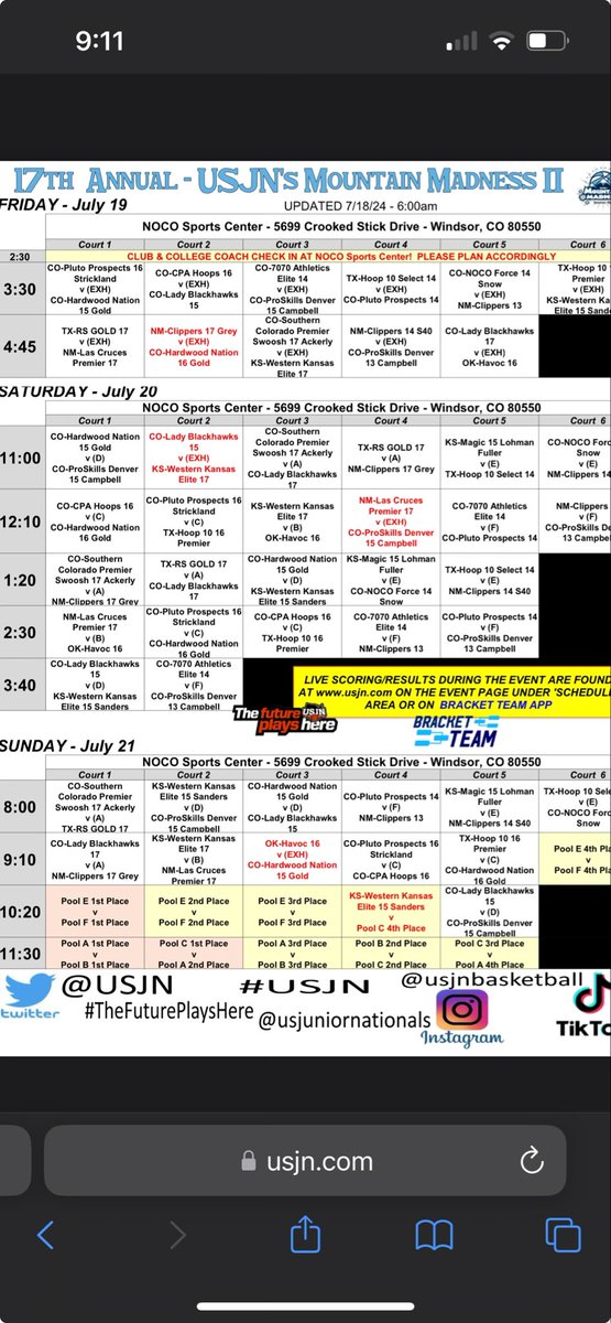 Havoc 2027 Girls playing up to 17u, this week in USJN Mountain Madness. 

Come watch us hoop.  #usjn #thefutureolayshere
