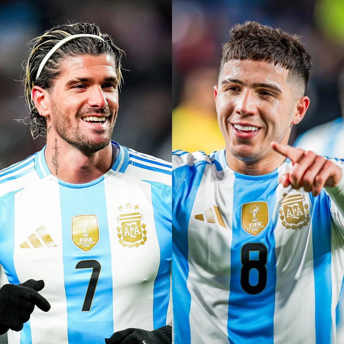 🗣️🇦🇷 Rodrigo De Paul, sobre lo sucedido con los cánticos en el micro y Enzo Fernández:

“Uno no analiza tanto la canción de cancha, lo hace más en relación a una chicana. Después se puede entender a la gente que ha sufrido el racismo y que no le guste.

Pero yo creo que si algún