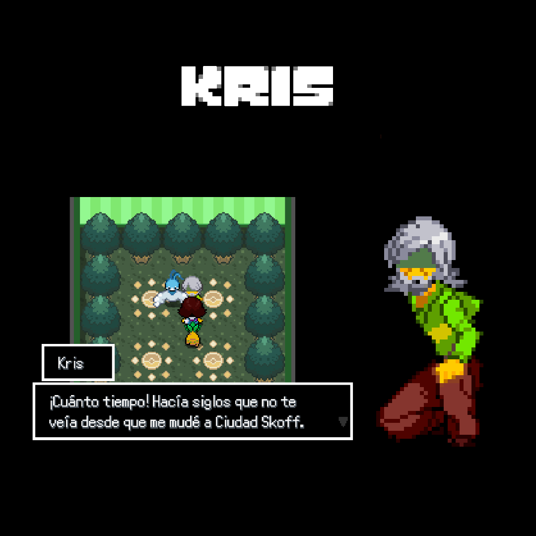 PoketaleFangame's tweet photo. ¡QUEDA 1 DÍA PARA EL LANZAMIENTO DEL JUEGO!

Kris es el último Líder de Gimnasio al que deberás enfrentarte antes de aventurarte dentro del Monte Ebott. Sus Pokémon de tipo Hada no te pondrán las cosas fáciles, ¡así que ve con cuidado!

#pokemon #undertale #game #juego #videogame https://t.co/Ddrw4WZdlP
