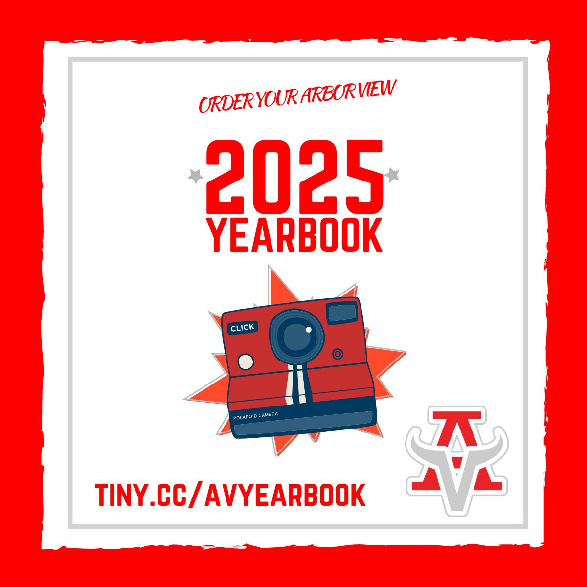 Aggies: don't miss out on the special early bird sales price for the 24-25 yearbook! This will guarantee you get a copy of the yearbook at the lowest price of the year. 

Order Your Yearbook Here: tiny.cc/AVYEARBOOK