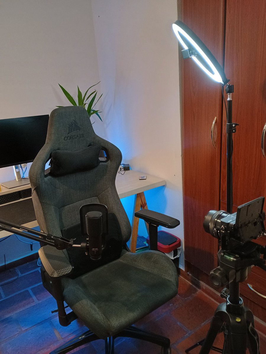 Nuevo setup para nuevas historias y videos.
