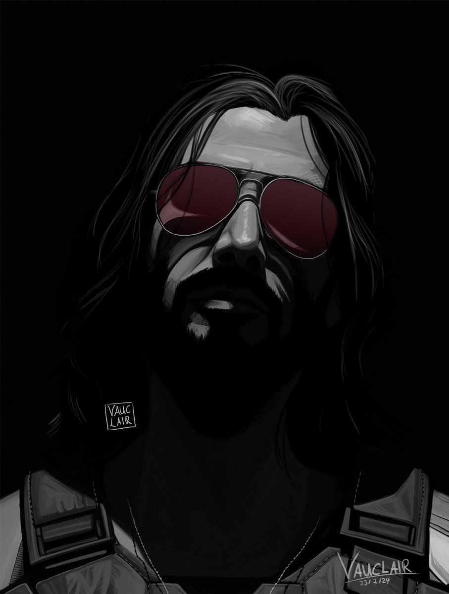 Portrait 8/30 - Johnny Silverhand (#Cyberpunk2077)