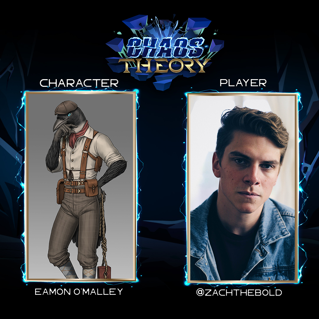 MrShickadance_'s tweet photo. MEET EAMON!

Eamon O'Mally is a Kenku working as a city currier until an unfortunate delivery lands him on a life-changing path. Eamon will be played by @RealZachTheBold who is sure to put the "Chaos" in Chaos Theory.

Artist: @ErenAngiolini https://t.co/FZlEseJpmo