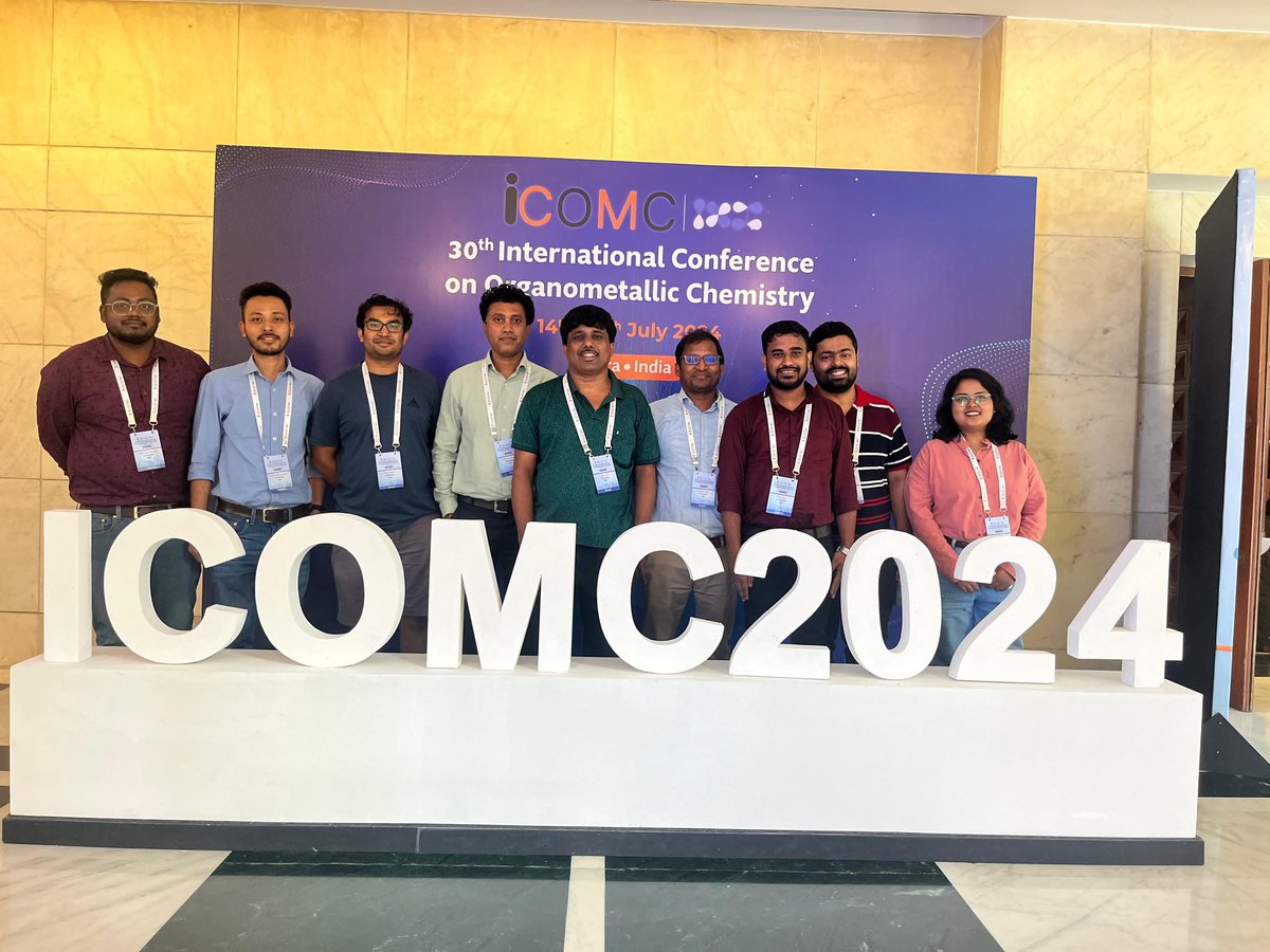 adhikari_p95's tweet photo. Representing @IITGuwahati  at @Icomc2024 @IITGChem #ICOMC https://t.co/PMTAZkfkRC
