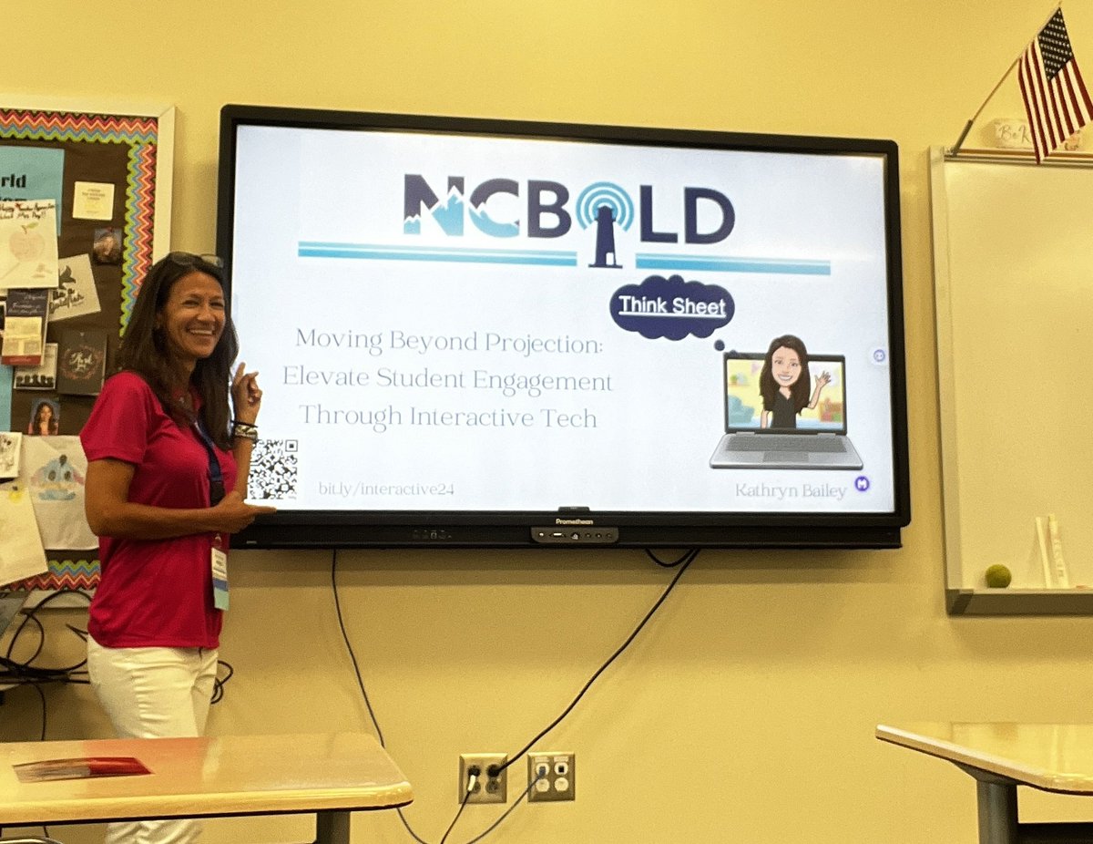 KathrynMBailey's tweet image. It’s the final day of #NCBOLD West and we’re having fun with #InteractiveTech @Promethean @ncdpiDTL #HandsOn