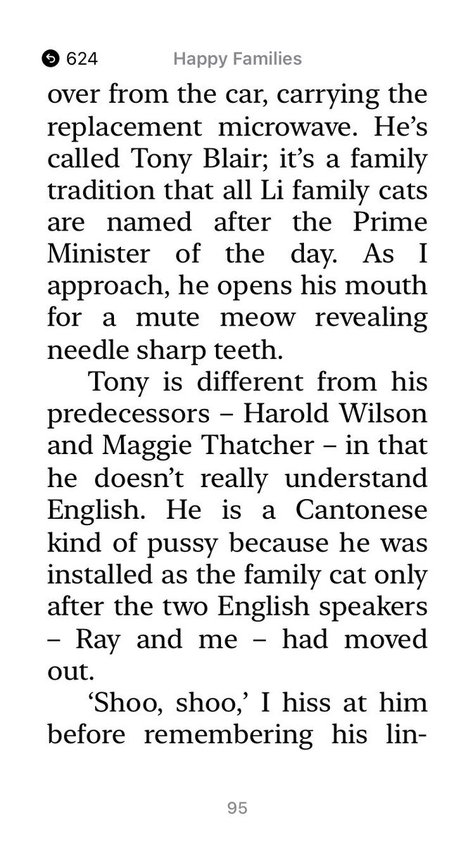 reallyjuliema's tweet photo. Two well-chewed PMs and a POTUS and a note on how PMs of the past helped the Li family to name their cats. From Happy Families, a 99p snip Kindle Deal of the Month! 🐕😺 https://t.co/ndexfI1Hdh