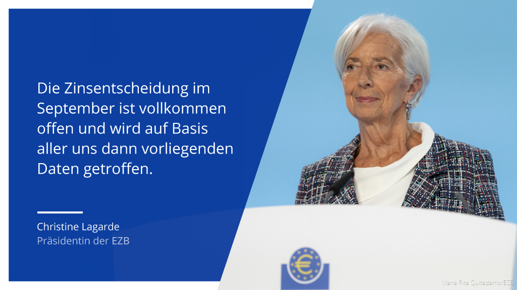 Wir werden die Leitzinsen so lange wie erforderlich ausreichend restriktiv halten, so Präsidentin <a href="/Lagarde/">Christine Lagarde</a> bei der heutigen Pressekonferenz, nachdem der EZB-Rat beschlossen hat, die Leitzinsen unverändert zu belassen.

ecb.europa.eu/press/press_co…