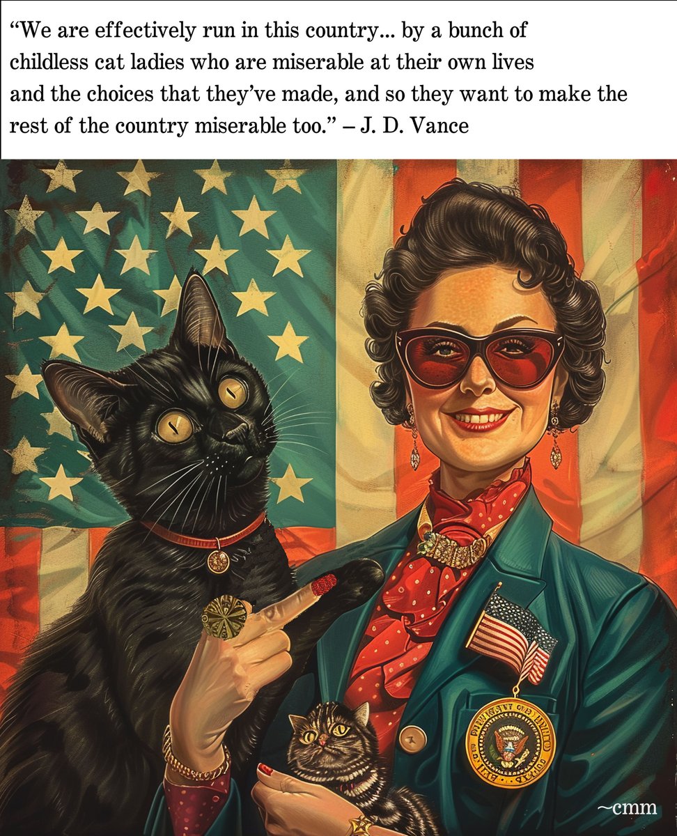 #childlesscatlady #JDVance #VoteBlueAsifYourLivesDependonit #Election2024 #DemocracyIsOnTheBallot #voteblue