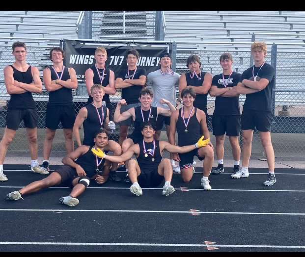 The boys took first in another 7on7 tournament this week! Number 3 on the year. 🏆🏆🏆#family