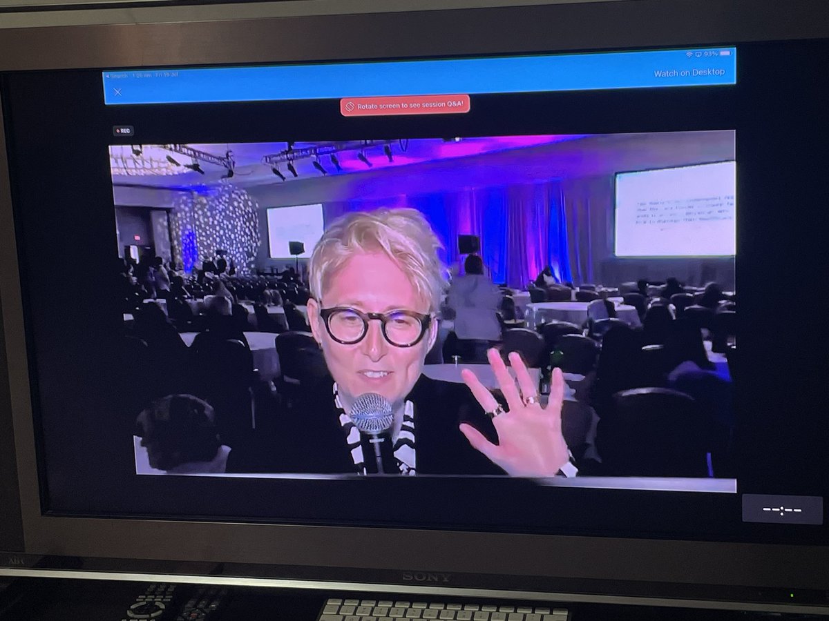 LHD_art's tweet photo. @TheEDSociety #GLC2024 watching @LaraBloom live from #sydney https://t.co/Px37AFlCr5