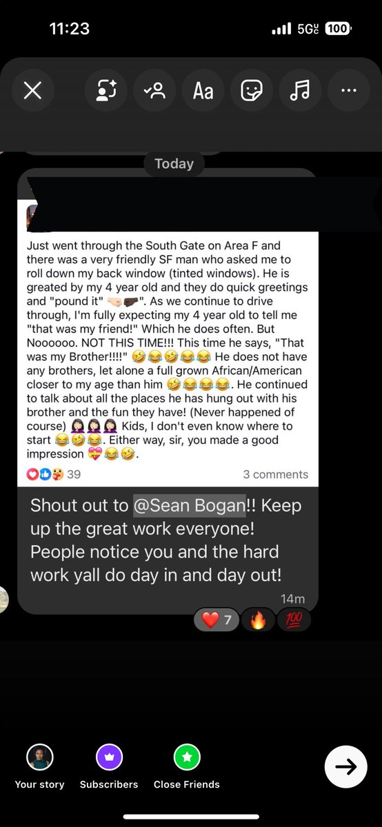 _dawnmontgomery's tweet image. Y’all… yesterday I was told someone how much I miss my oldest son Sean and look at what he shared with us this morning. SF stands for Security Forces and this interaction he had today was recognized by his top officers. PROUD #AirForce #iMissMySon #SeanB 🥹