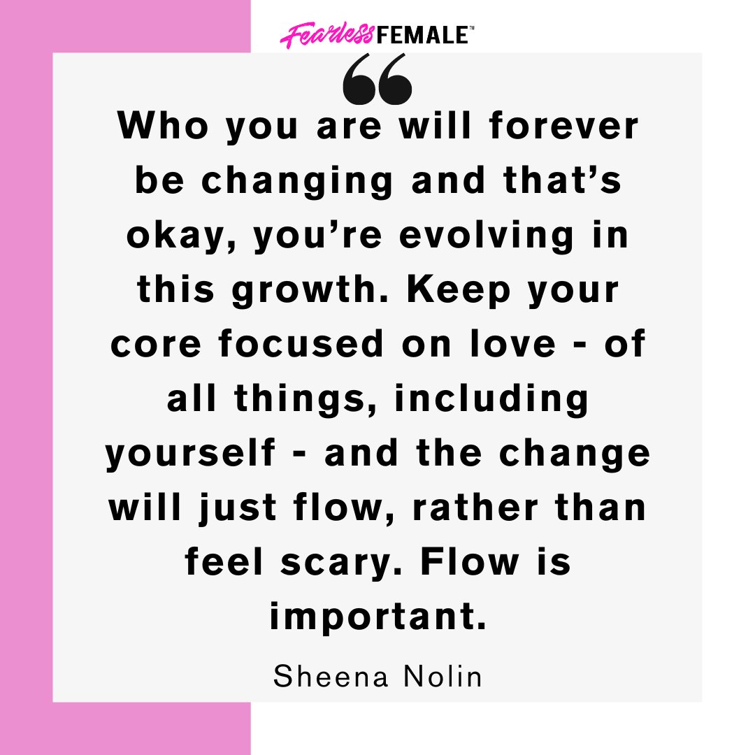 FearlessFemale9's tweet photo. Amazing nugget of wisdom from this week's podcast guest, Sheena Nolin. Don't miss out on this amazing episode "Healing, Rediscovery &amp; Self Love". 

Listen Now
Apple Podcast - https://t.co/cd5GrQtRQQ

Spotify - https://t.co/156L1LvYeM

YouTube - https://t.co/RKTkEl6sqo https://t.co/5EVmkK6s7N