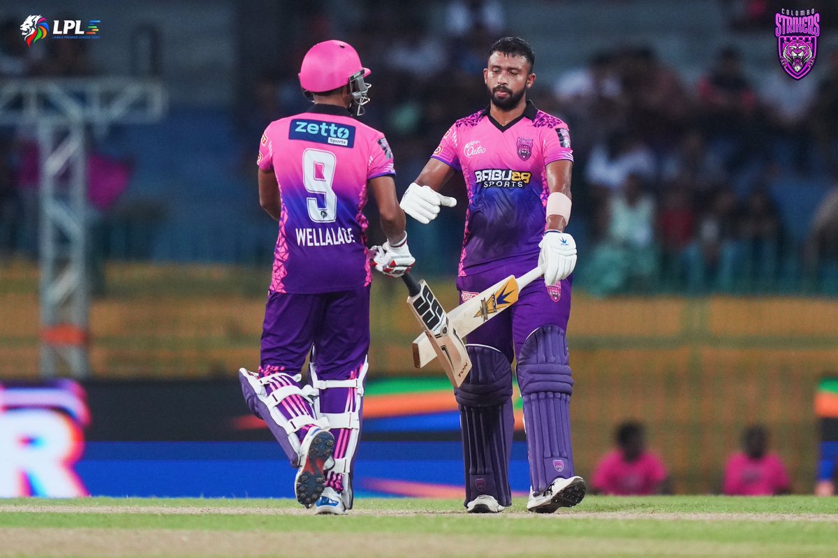 ColomboStrikers's tweet photo. Sadeera 🤝 Dunith
Standing tall under pressure 🫶🏼
#ColomboStrikers #LPL #StrikeToConquer #TheBasnahiraBoys #HouseOfTigers #Lankapremierleague #CSvsKF #LPL2024 #Eliminator #SadeeraSamarawickrama #DunithWellalage https://t.co/DM2O1JUabA