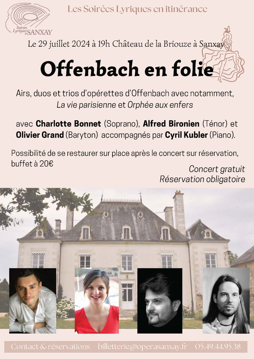 Soirées Lyriques de Sanxay tweet media