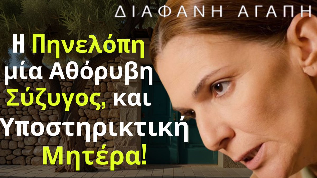triantafyllio's tweet image. Διάφανη Αγάπη Spoiler: H Πηνελόπη μία Αθόρυβη σύζυγος, και Υποστηρικτική... youtu.be/vOs9bY61C0Q?si… μέσω @YouTube #alphatv #diafani #agapi