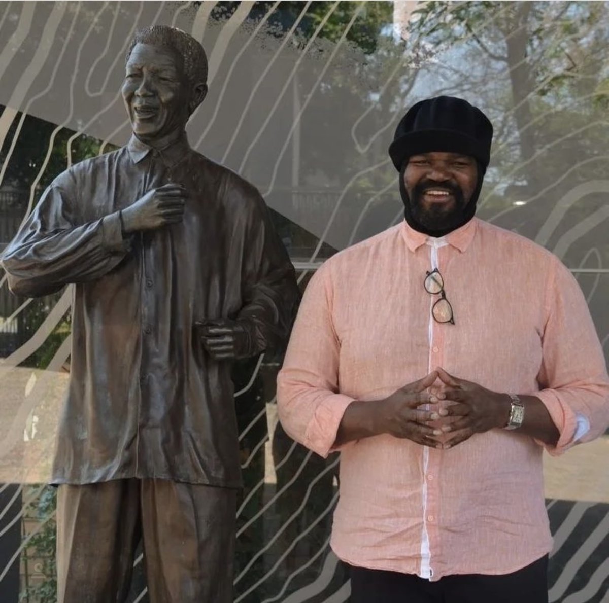 Gregory Porter (@gregoryporter) on Twitter photo During my first South Africa tour last year, I visited the <a href="/NelsonMandela/">NelsonMandela</a> Foundation. It was a profoundly moving day seeing the works of Nelson Mandela and how he strived to share his vision of freedom and equality with us all. During my first South Africa tour last year, I visited the <a href="/NelsonMandela/">NelsonMandela</a> Foundation. It was a profoundly moving day seeing the works of Nelson Mandela and how he strived to share his vision of freedom and equality with us all.